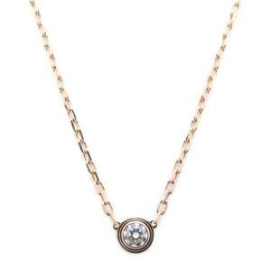 CARTIER Cartier D'Amour Necklace with 1 Diamond and Diamant Legends in 18KPG ...